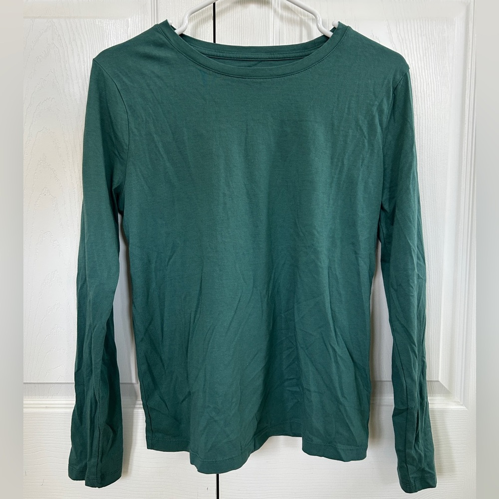 a new day Women’s XS Dark Teal Long Sleeve Shirt